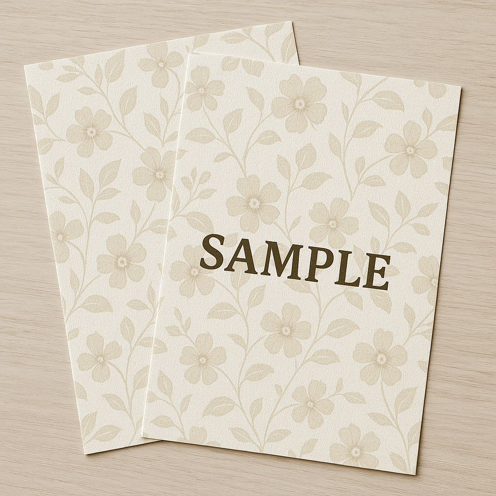 Sample A4, peel & stick, custom-sized by Recoat