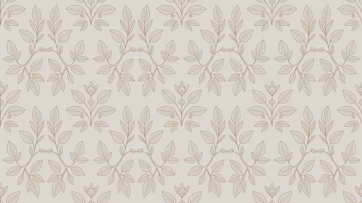 Lace Vines - Ornate Pattern Accent Wall Mural Wallpaper, peel & stick, custom-sized by Recoat
