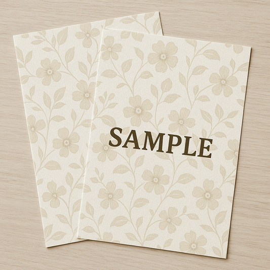 Sample A4, peel & stick, custom-sized by Recoat